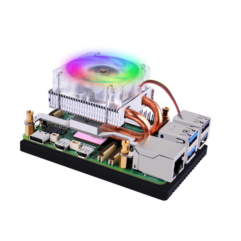 Ventilateur de tour ICE pour Raspberry Pi5- Horizontal